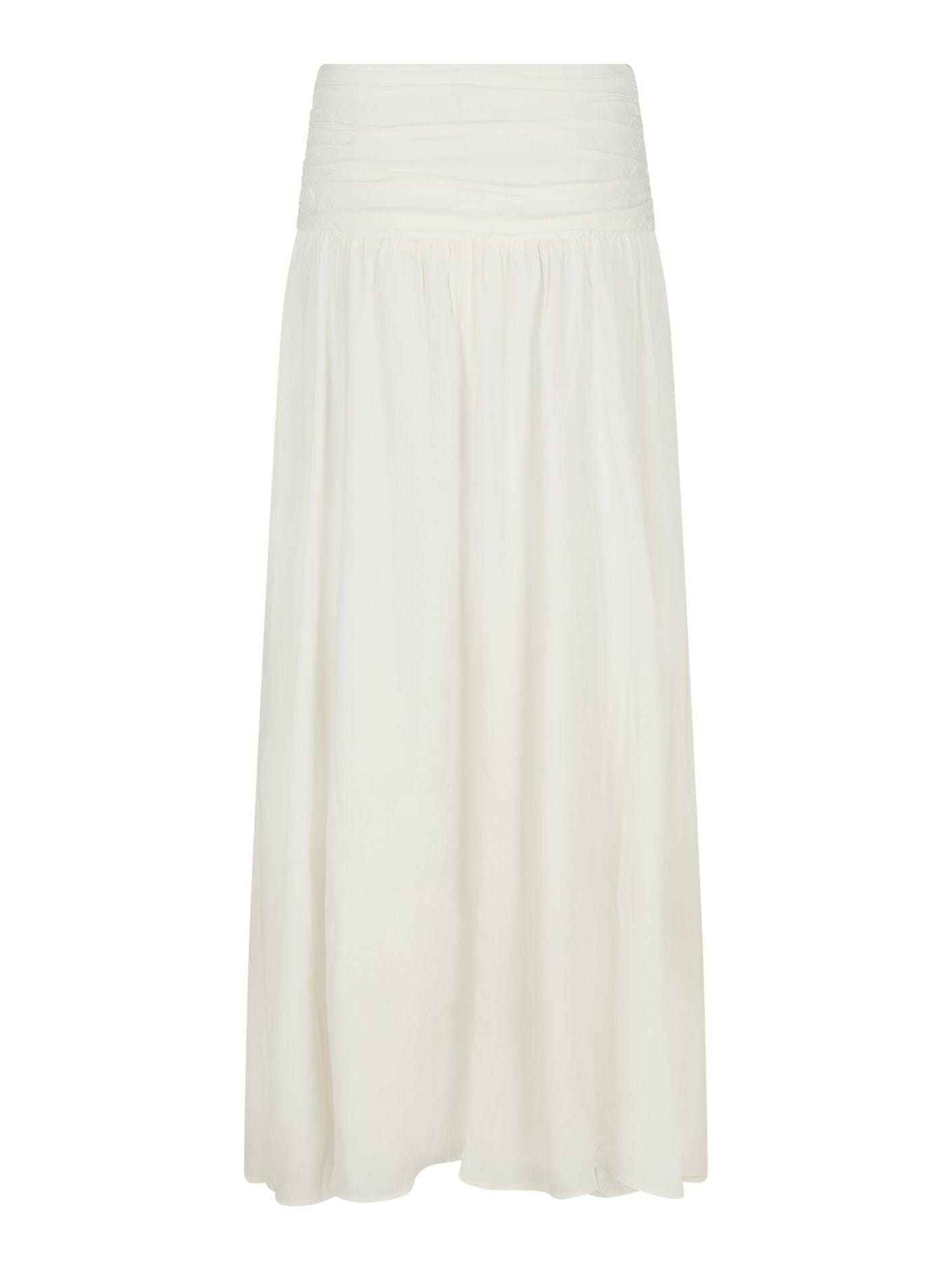 MORIEN WOVEN MAXI SKIRT 121 OFF WHITE