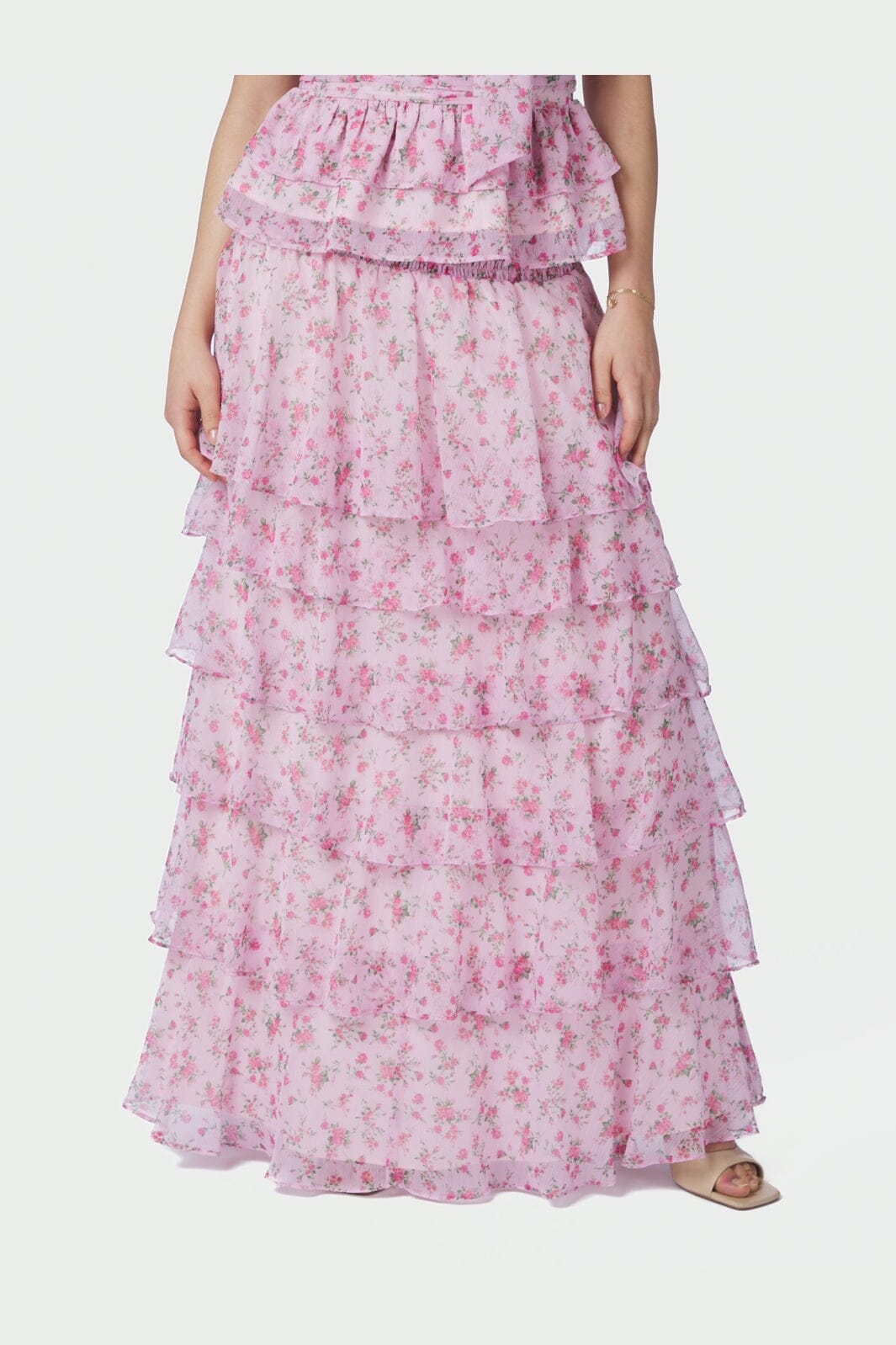 Morris Meadow Printed Skirt - 754 LIGHT PINK