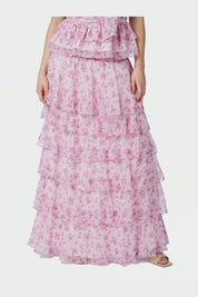 Morris Meadow Printed Skirt - 754 LIGHT PINK