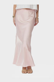 Ninad Heavy Sateen Skirt - 754 LIGHT PINK