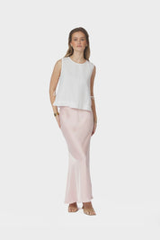 Ninad Heavy Sateen Skirt - 754 LIGHT PINK
