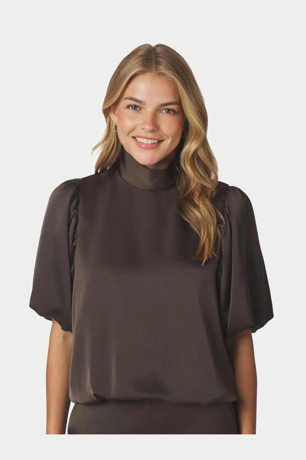 PARISA HEAVY SATEEN BLOUSE