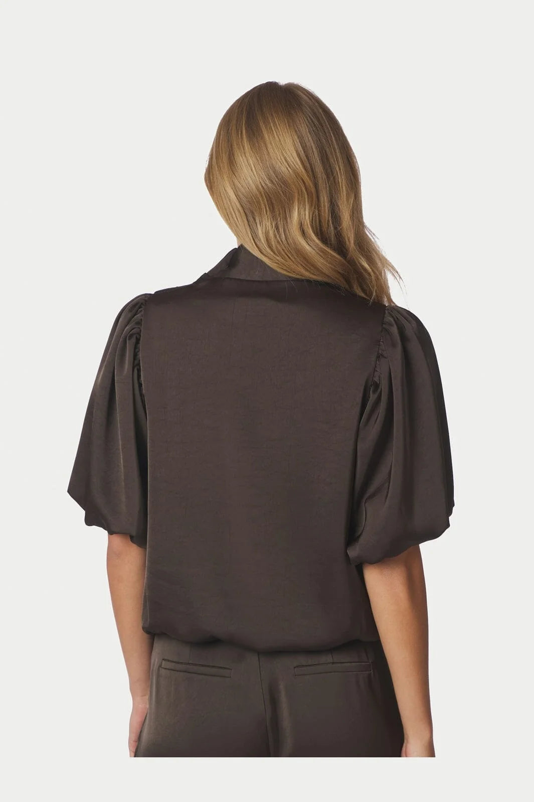 PARISA HEAVY SATEEN BLOUSE