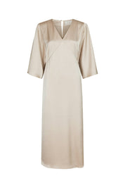 REMARA HEAVY SATEEN DRESS 720 CHAMPAGNE