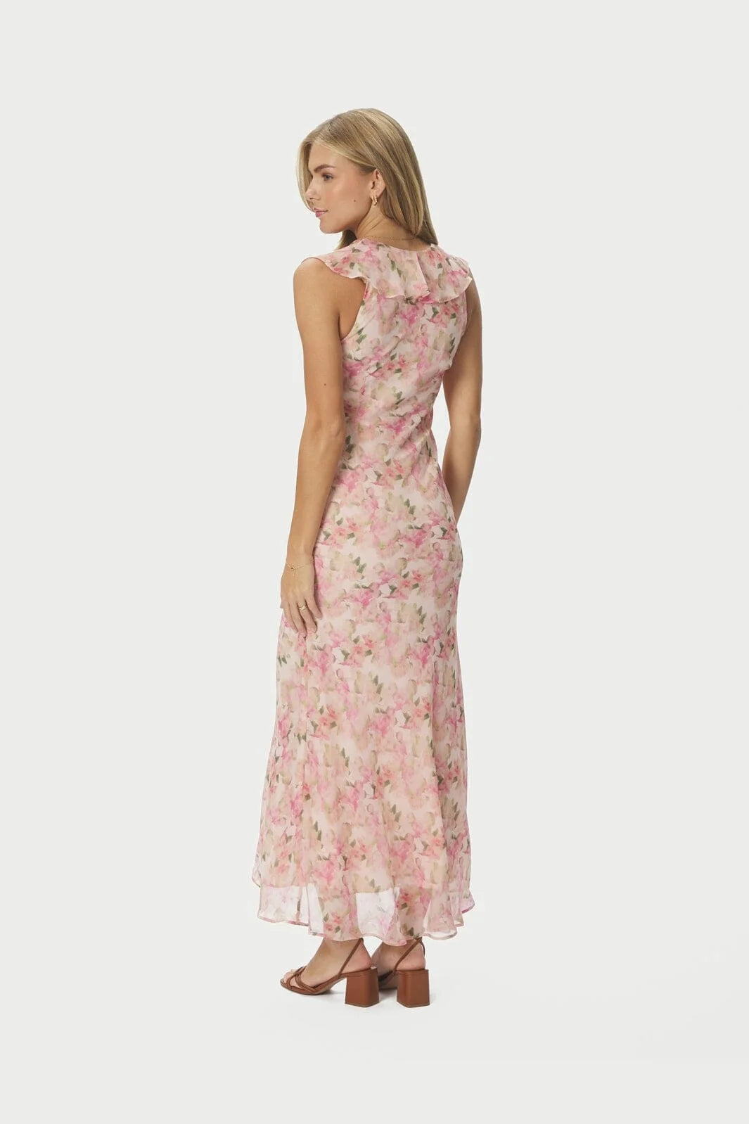 ZELLA CHIFFON PRINT DRESS