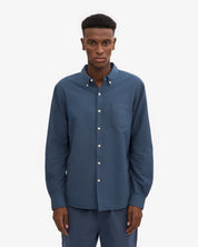 COLORFUL STANDARD Classic Organic Shirt Petrol Blue