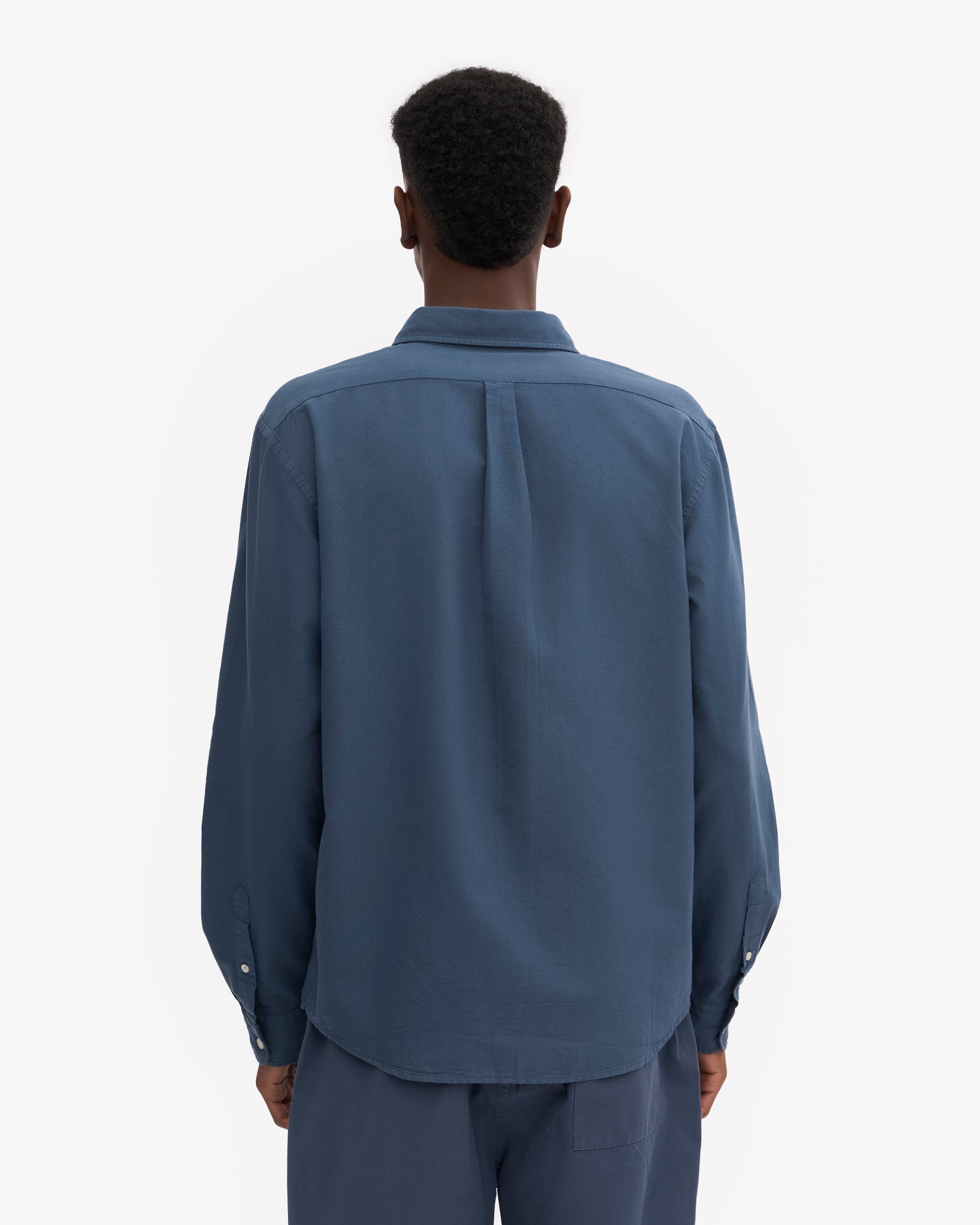 COLORFUL STANDARD Classic Organic Shirt Petrol Blue