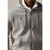 DOUBLE-KNIT FULL-ZIP HOODIE