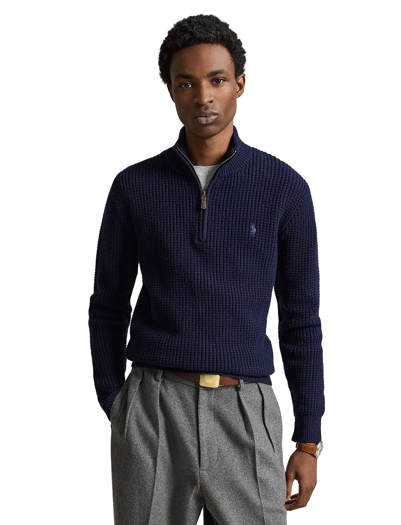 SWEATER-HALF ZIP