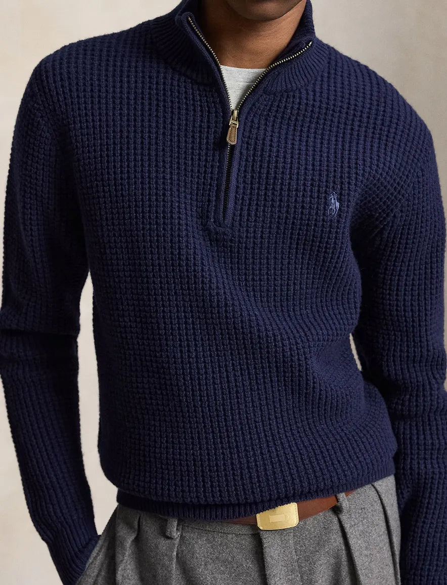 SWEATER-HALF ZIP