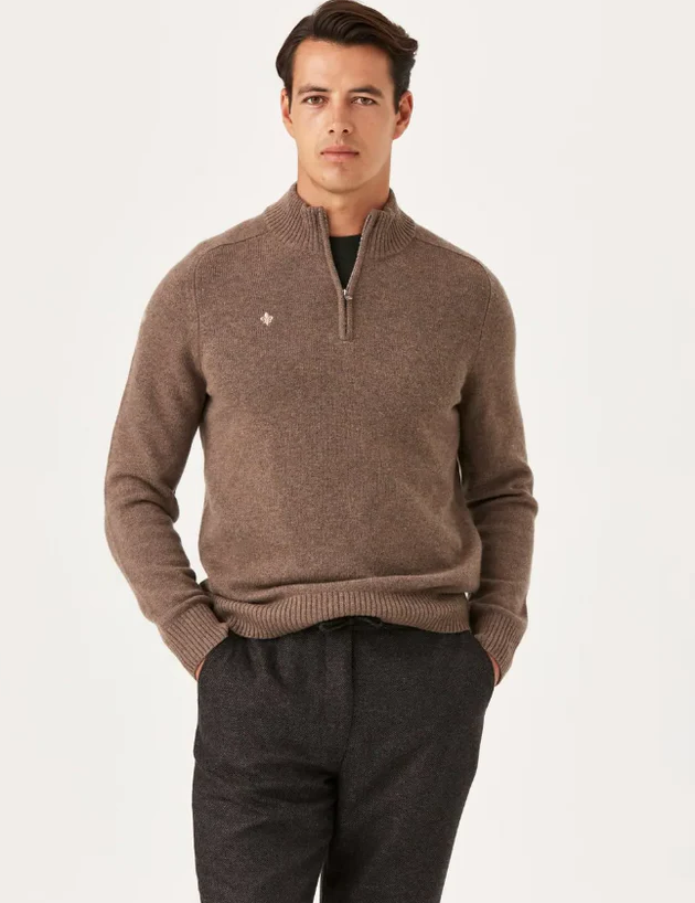 NEW HERTFORD HALF ZIP