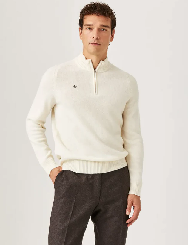NEW HERTFORD HALF ZIP