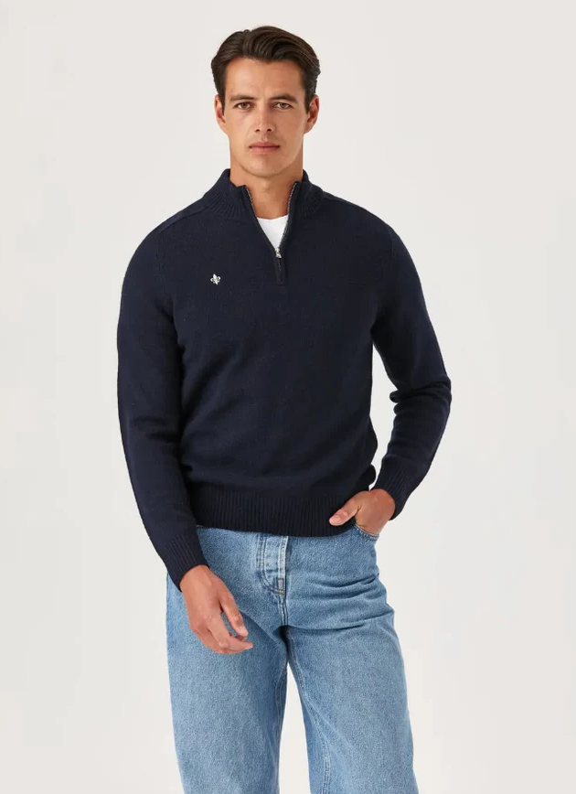 NEW HERTFORD HALF ZIP