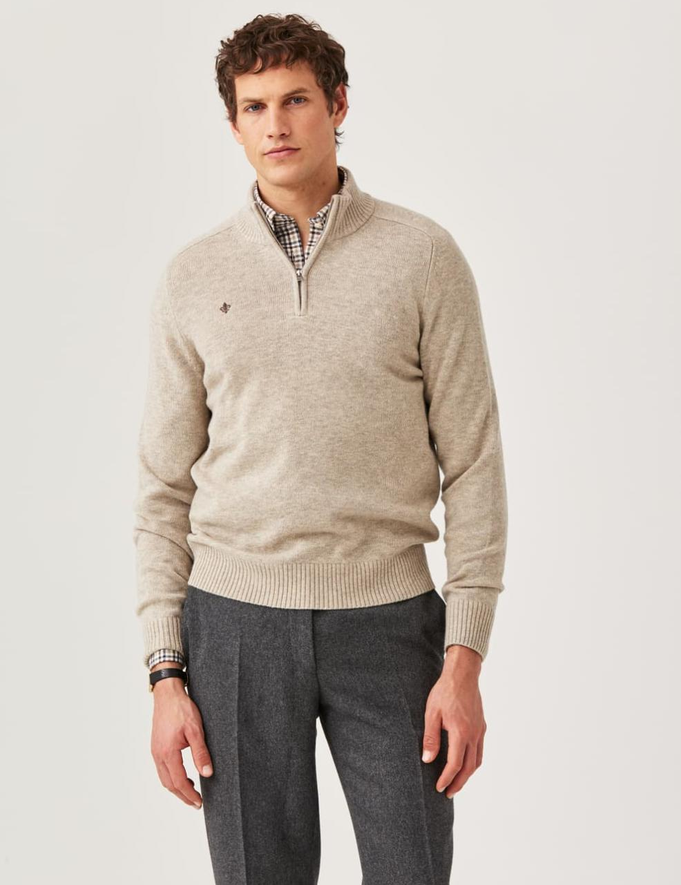 NEW HERTFORD HALF ZIP