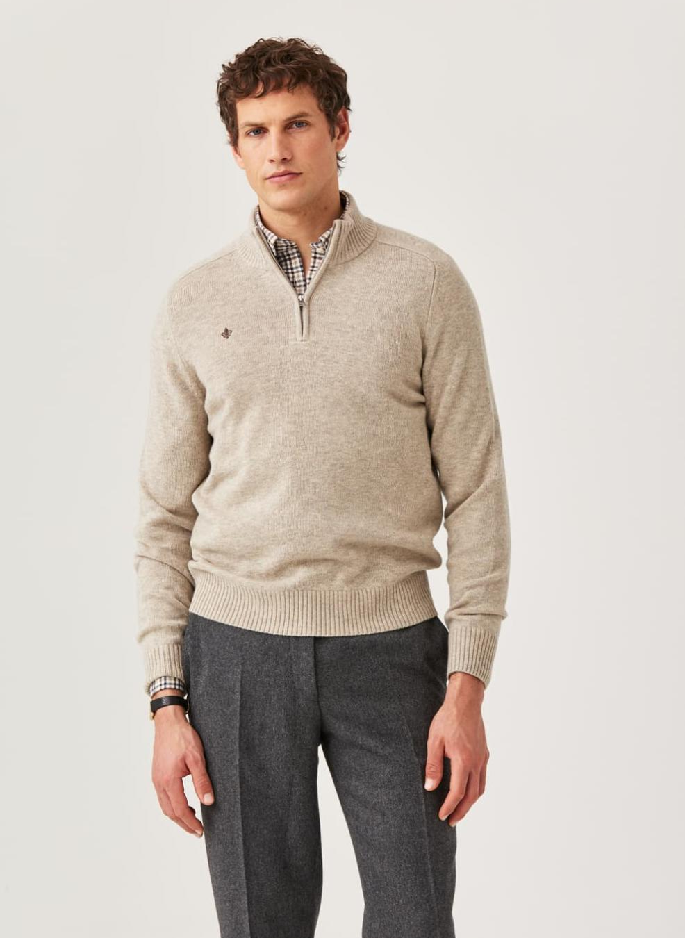 NEW HERTFORD HALF ZIP