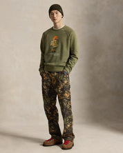 KNIT-SWEATSHIRT POLO BEAR FLEECETRÖJA
