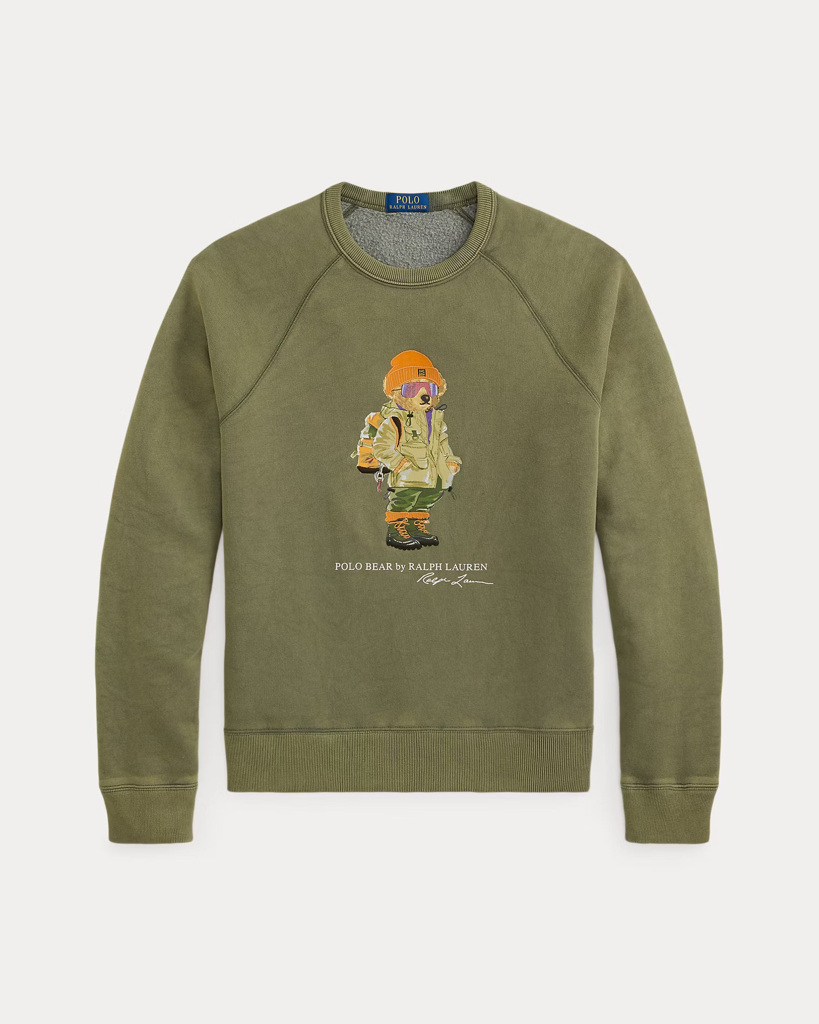 KNIT-SWEATSHIRT POLO BEAR FLEECETRÖJA