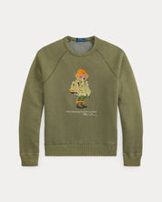KNIT-SWEATSHIRT POLO BEAR FLEECETRÖJA