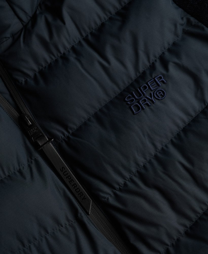 HOODED STORM KNIT HYBRID JKT