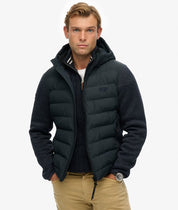 HOODED STORM KNIT HYBRID JKT