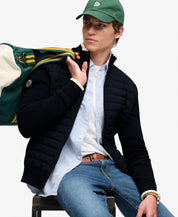 Straight Baffle Hybrid Jacket – 98T Eclipse Navy