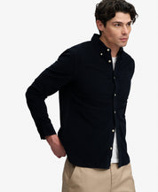 Classic Needle Cord Shirt – Rich Navy