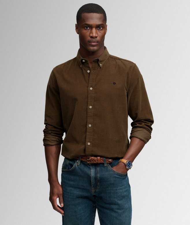 CLASSIC NEEDLE CORD SHIRT