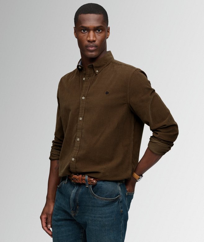 CLASSIC NEEDLE CORD SHIRT