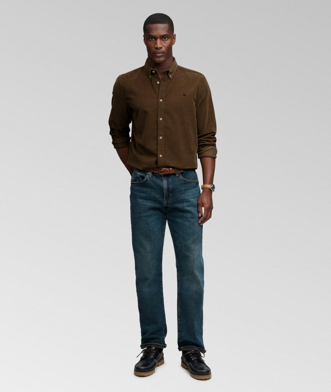 CLASSIC NEEDLE CORD SHIRT