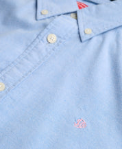 Superdry Preppy Oxford Shirt SKY BLUE CHAMBRAY
