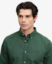 Garment Dyed Long Sleeve Shirt – Tumbled Green