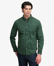 Garment Dyed Long Sleeve Shirt – Tumbled Green