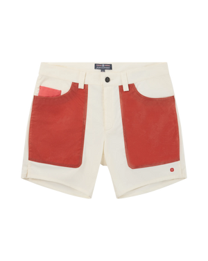 015 OFFWHITE/TERRA RED