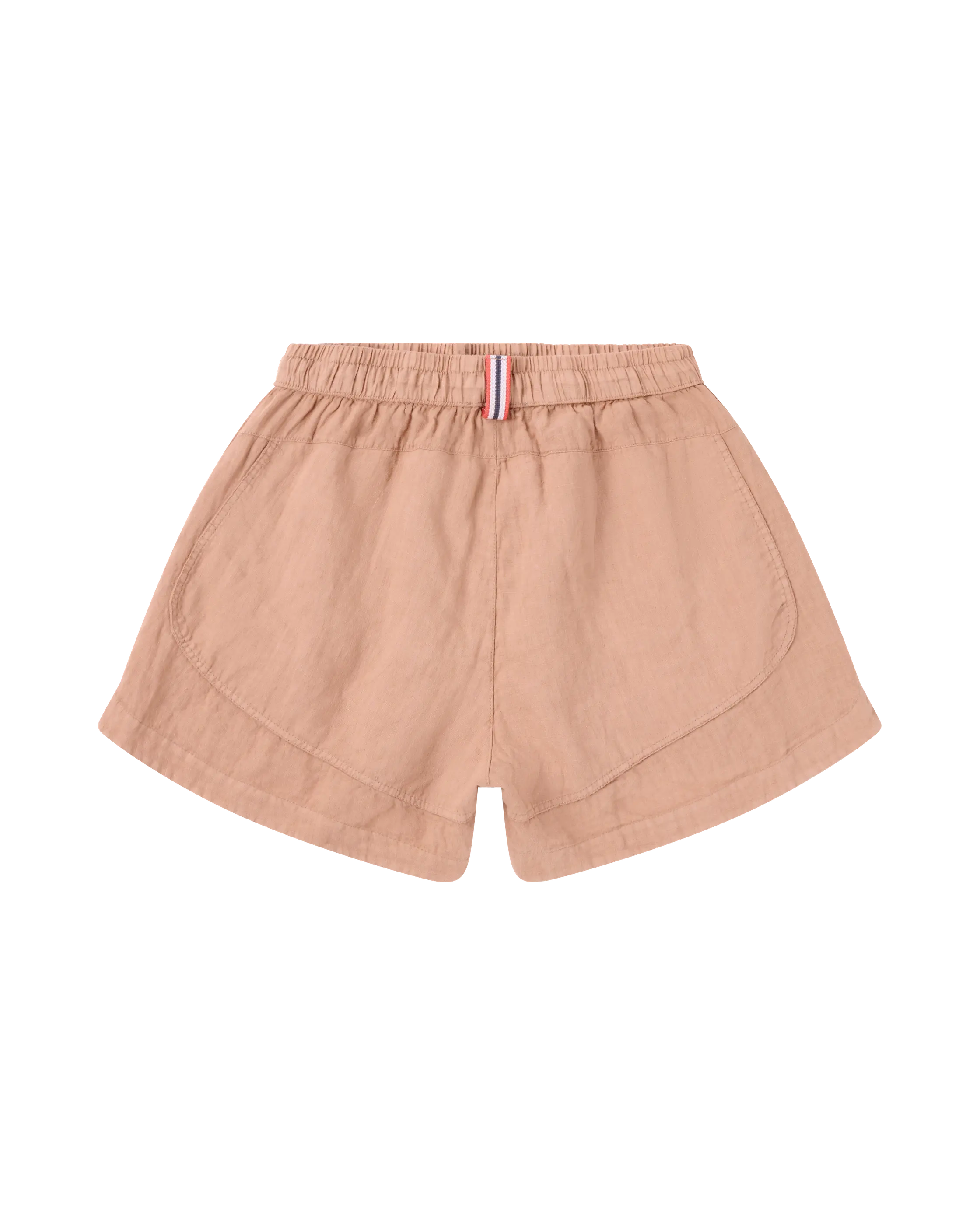 3.5INCHER SAFARI LINEN SHORTS WOMEN