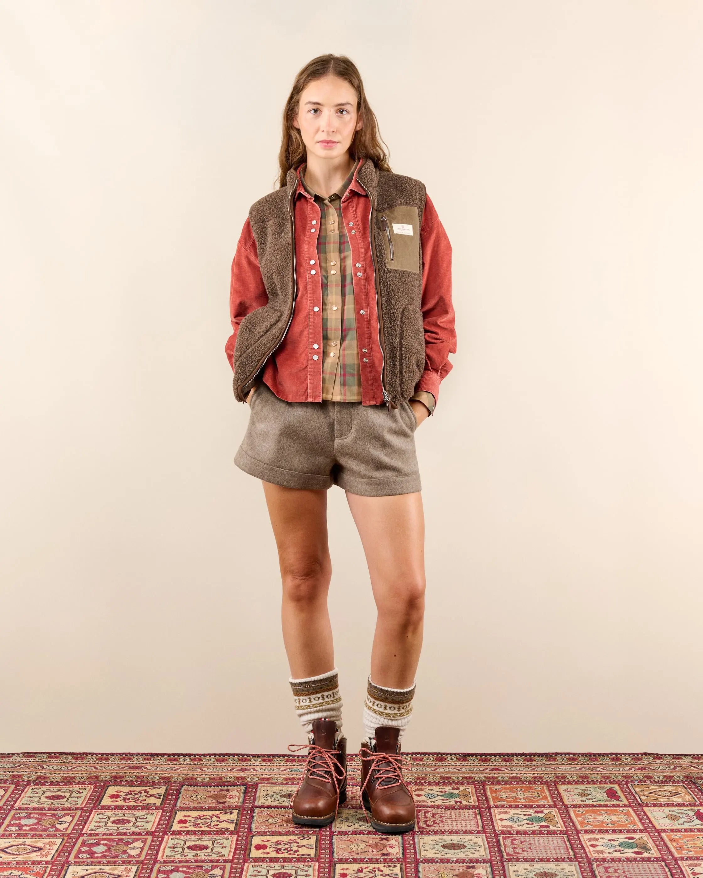 HEROES WOOL FLEECE VEST