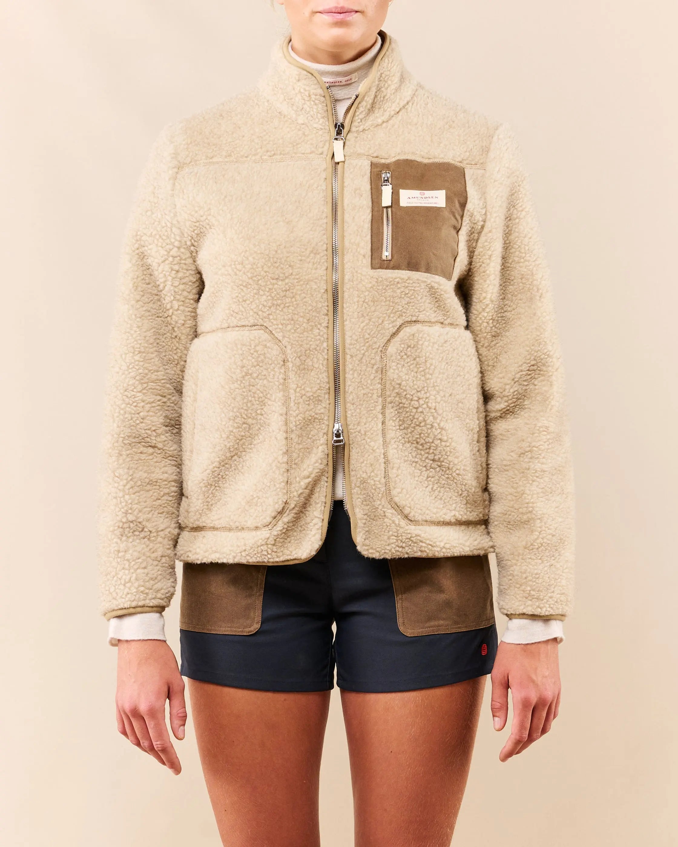 HEROES WOOL FLEESE JACKET WOMENS