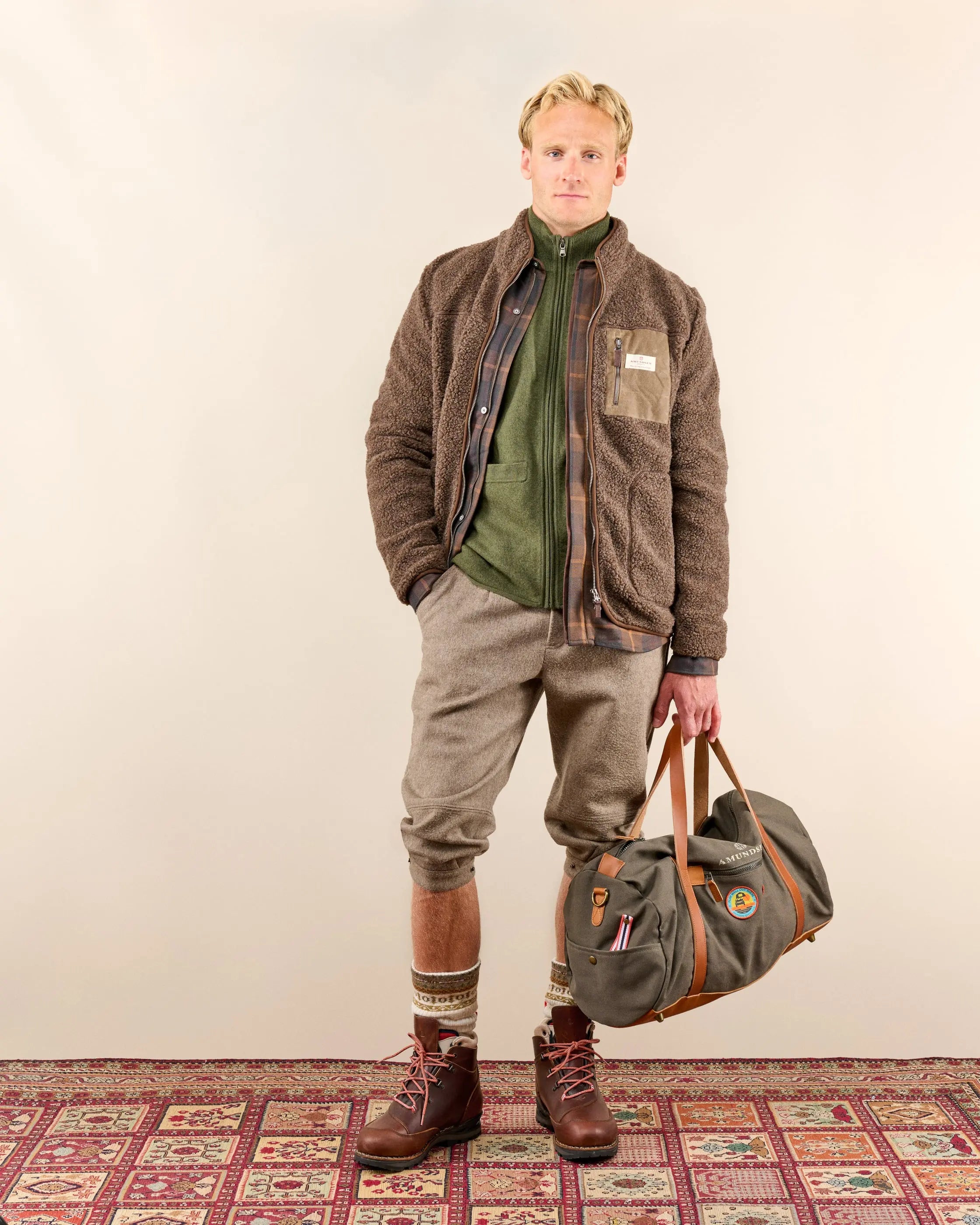 HEROES WOOL FLEECE JACKET MENS