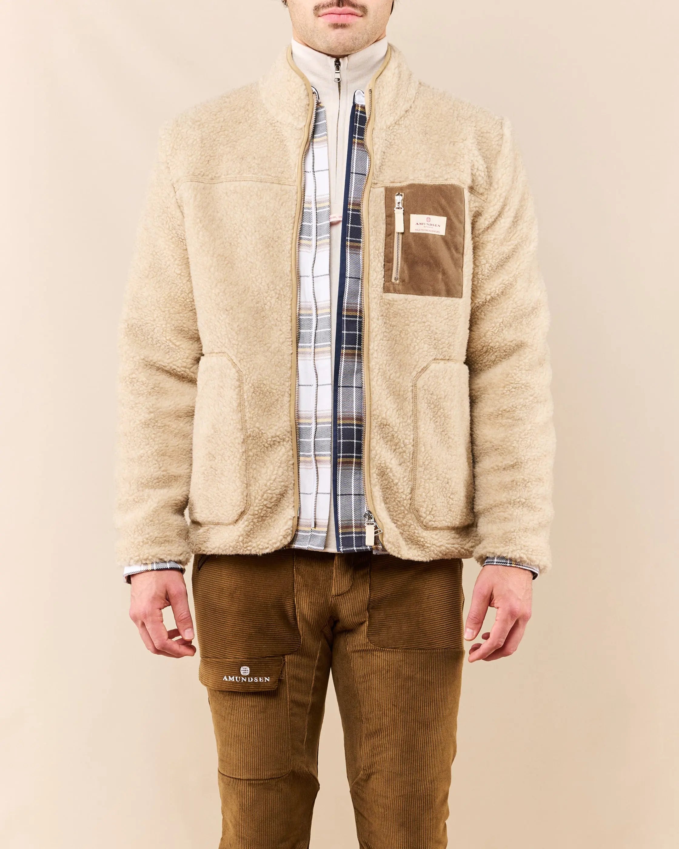 HEROES WOOL FLEECE JACKET MENS