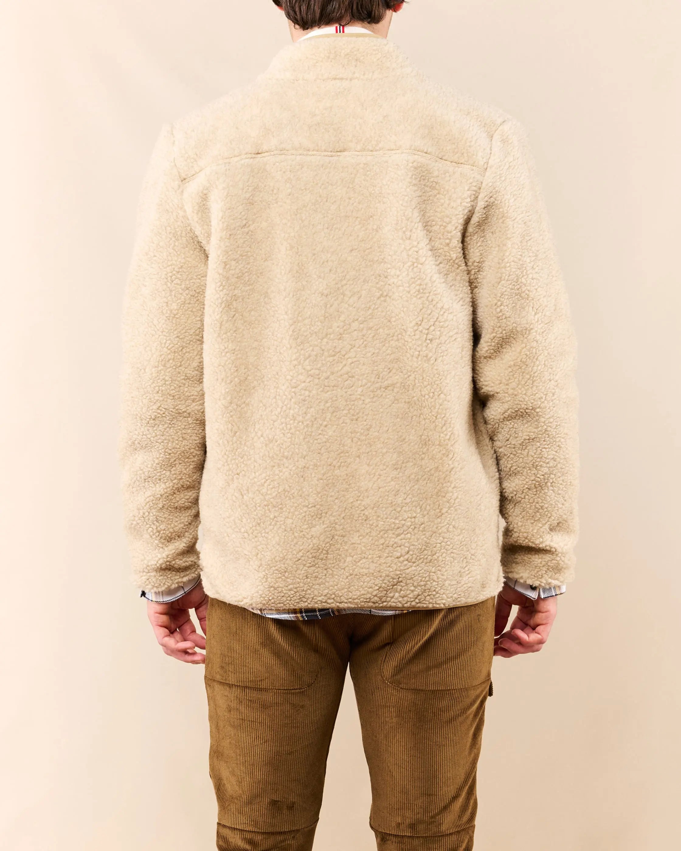 HEROES WOOL FLEECE JACKET MENS