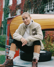 HEROES WOOL FLEECE JACKET WOMANS
