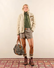 HEROES WOOL FLEECE JACKET WOMANS