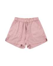 SAFARI LINEN SHORTS