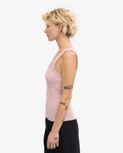 Colorful Standard Women Organic Rib Tank Top Faded Pink