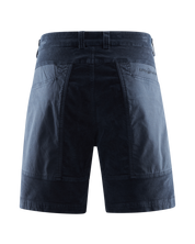 BLOCKED CORDUROY SHORTS 691 DARK STEEL BLUE