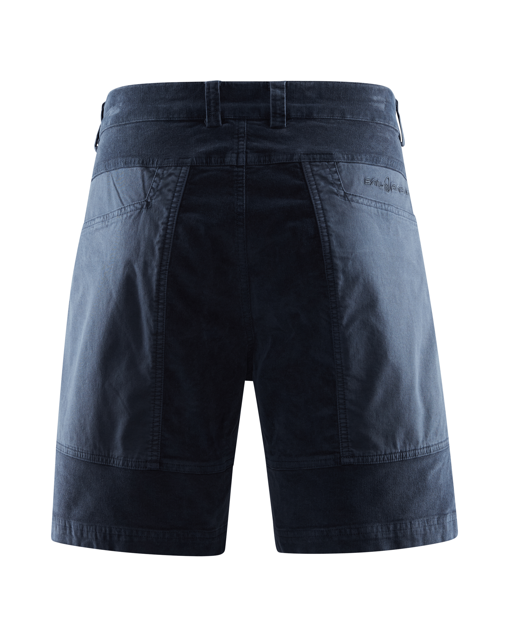 BLOCKED CORDUROY SHORTS 691 DARK STEEL BLUE