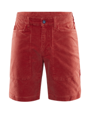 GRINDER CORDUROY SHORTS 420 RED CRIMSON